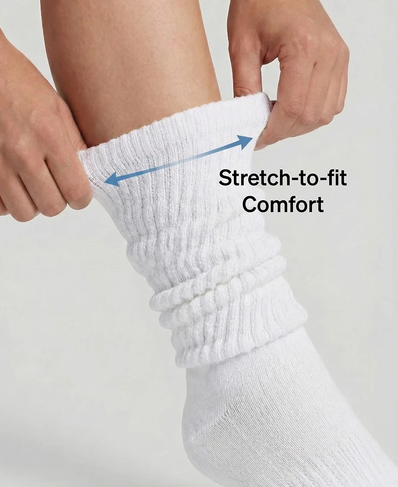 Hue Women's 3-Pk. Slouch Socks