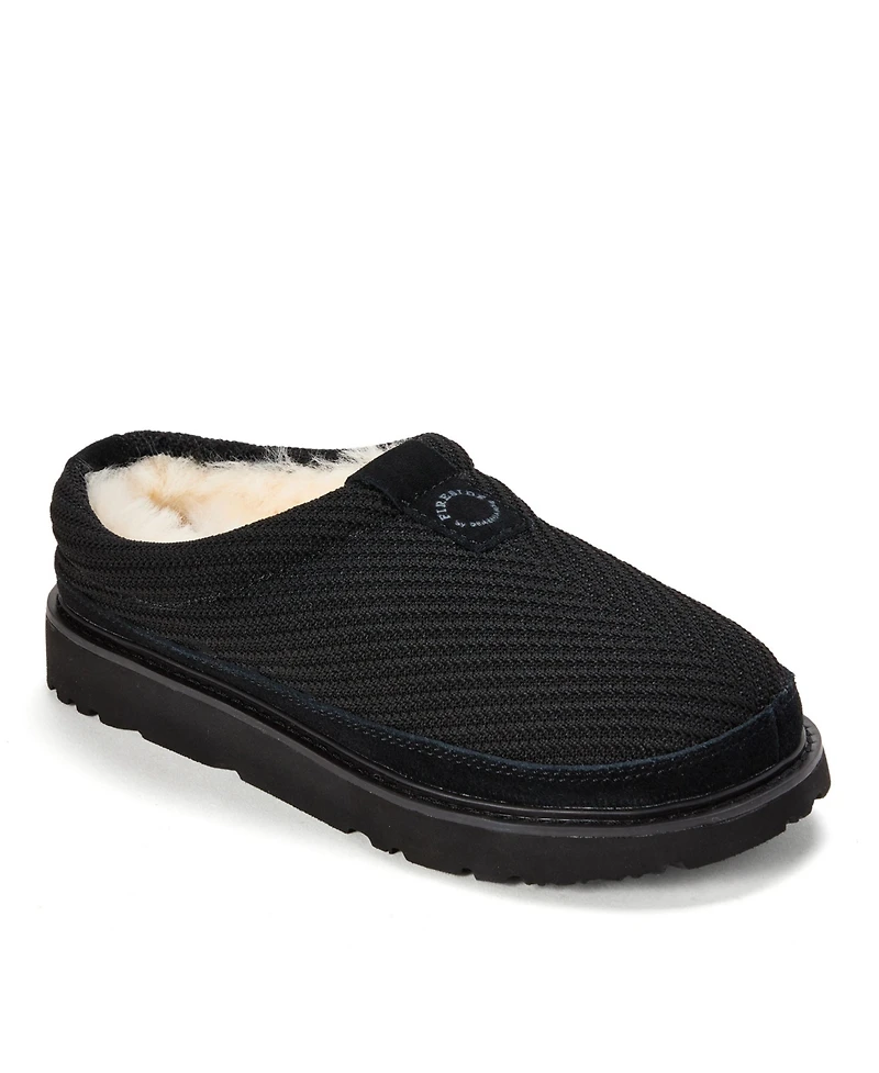 Dearfoams Women's Knit Water Repellent Clog Slippers