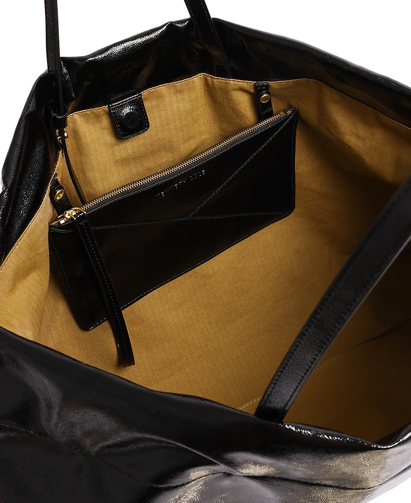 Kenneth Cole Riverside Leather Extra-Large Oversized Tote Handbag