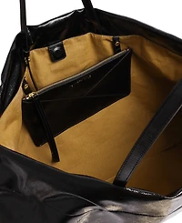 Kenneth Cole Riverside Leather Extra-Large Oversized Tote Handbag