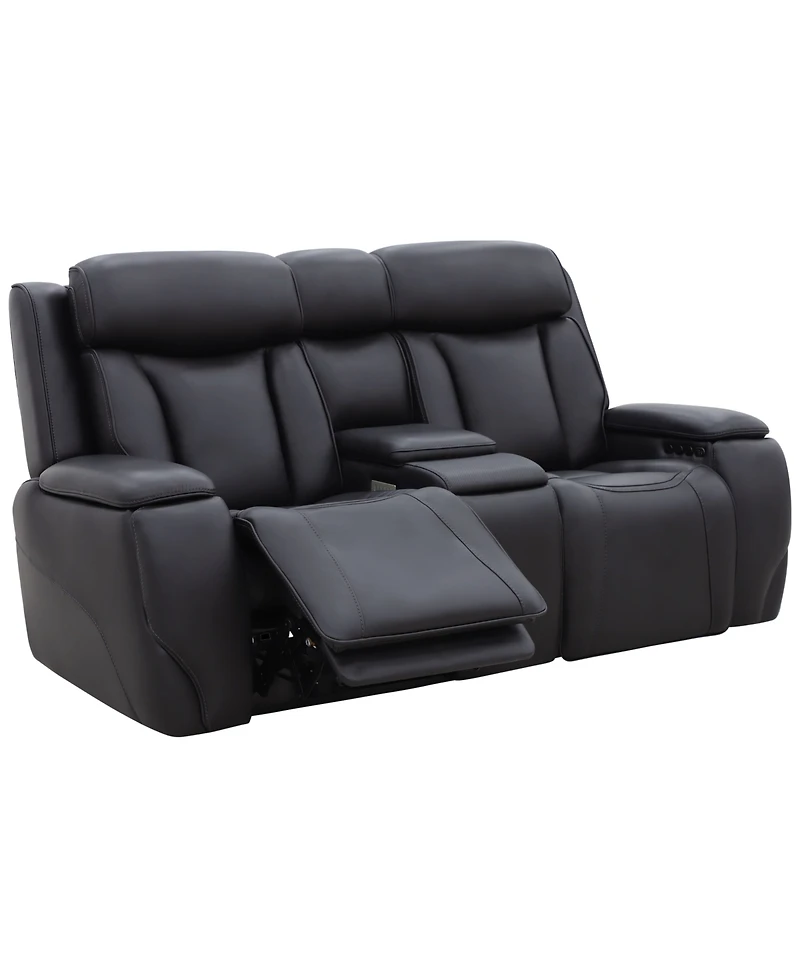 Aries Triple Power Zero Gravity Theater Loveseat Sofa, Macy's Exclusive