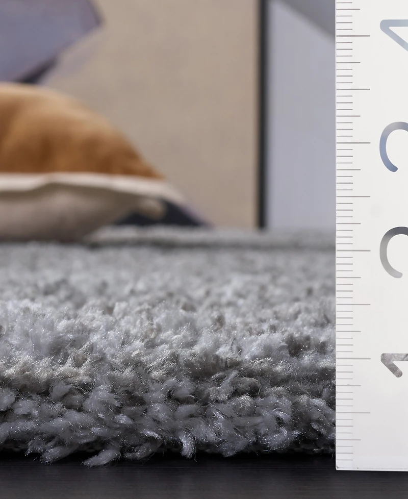 Safavieh Ravine Shag RVE358F 2'2"x8' Runner Area Rug