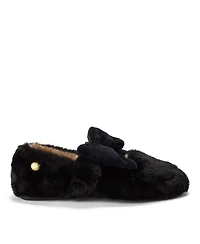 Dearfoams Women's Pennie Maryjane With Bow Slippers