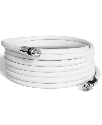 Lofree RG6 Coaxial Cable Dual Shielded Indoor Outdoor Low Loss Clear Signal
