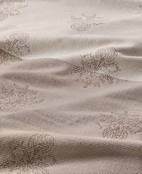Oake Woven Floral Block 3-Piece Comforter Set, King, Macy's Exclusive