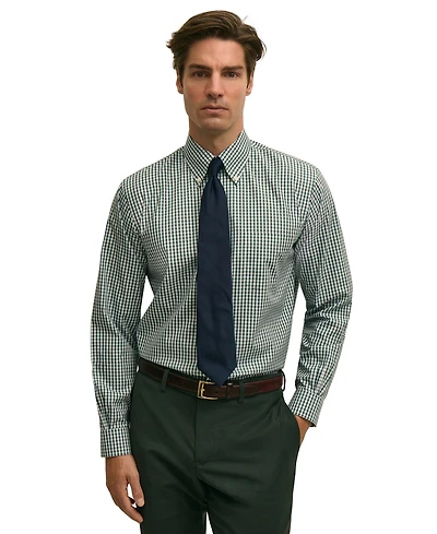 B by Brooks Brothers Men's Polo Button-Down Dress Shirt