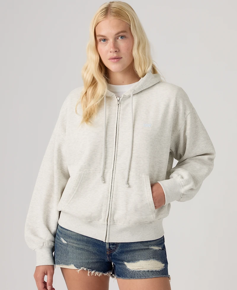 Levi's Plus Everyday Brushed Fleece Full-Zip Hoodie
