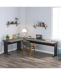 Tribesigns 83" L-Shaped Executive Desk