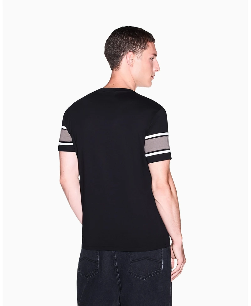 A|X Armani Exchange Men's Short Sleeve Arm Band 91 T-Shirt