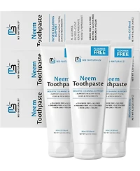 M3 Fluoride-Free Neem Toothpaste with Mint | Herbal Toothpaste | 4.23 oz, Pack of 3