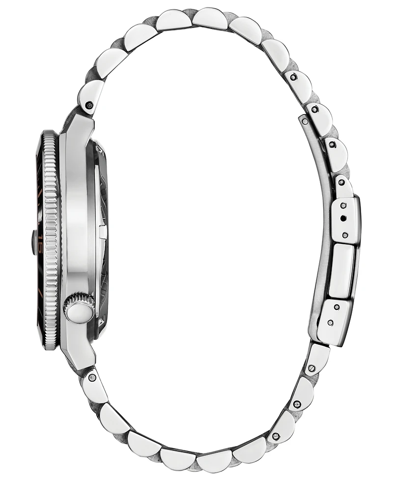 Citizen Men's Special Edition Automatic Tsuyosa Shore Silver-Tone Stainless Steel Bracelet Watch 40mm