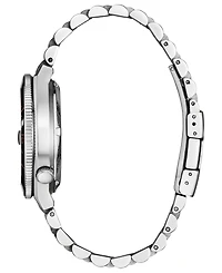 Citizen Men's Special Edition Automatic Tsuyosa Shore Silver-Tone Stainless Steel Bracelet Watch 40mm