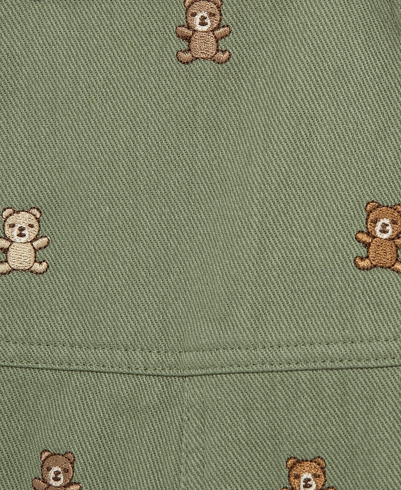 Little Me Baby Boys' Bears T-Shirt and Overall, 2-Piece Set