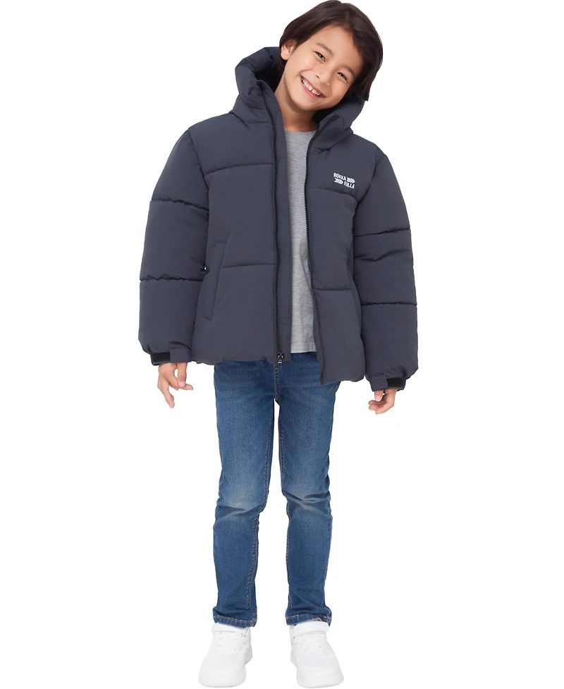 Rokka&Rolla RokkaandRolla Boys' Explorer Fleece-Lined Hooded Jacket, 4-18