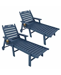 Hdpe Lounge Chair 2-Pack