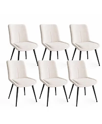 Upholstered Dining Chairs Set of 6