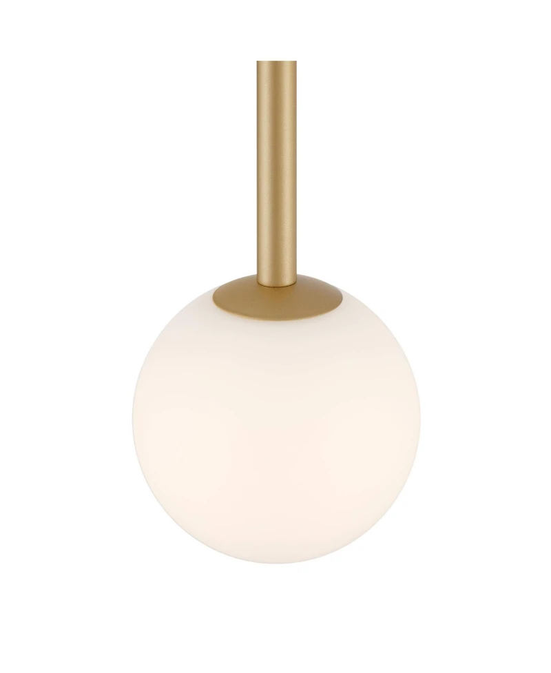 Possini Euro Design Possini Euro Eclipse 4 3/4"W Gold and Glass Led Mini Pendant Set of 3