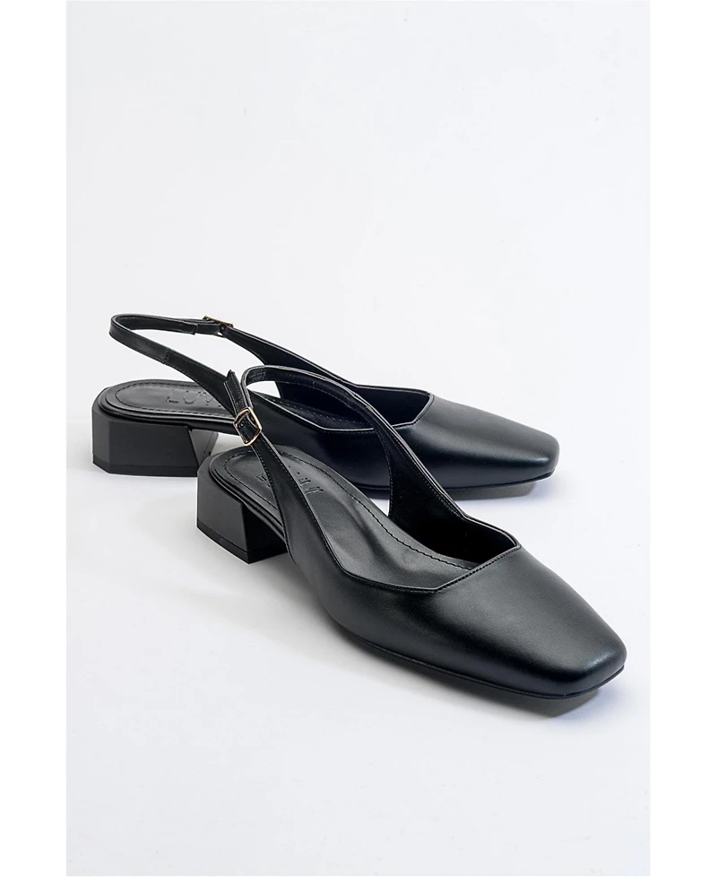 Prologue Shoes Women's State Round Toe Slingback Pump (Women)