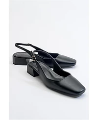 Prologue Shoes Women's State Round Toe Slingback Pump (Women)