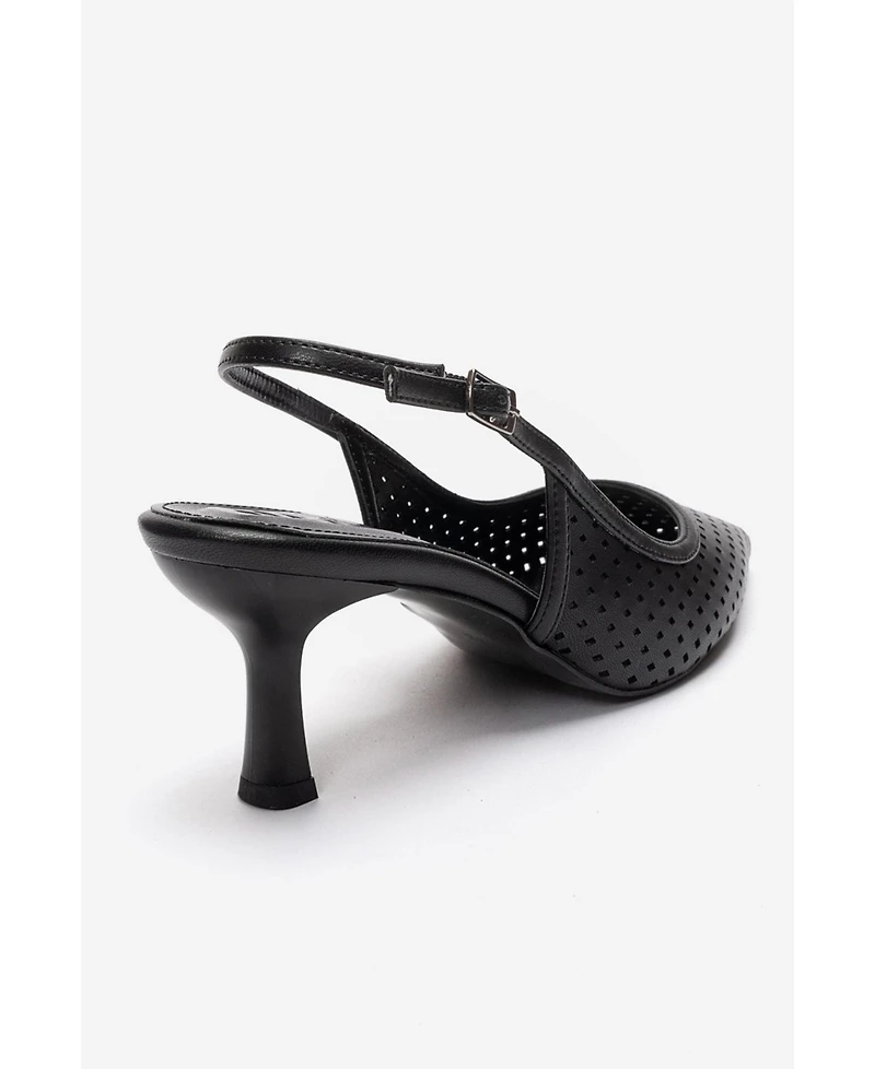 Prologue Shoes Women's Uvien Stiletto Slingback Pump