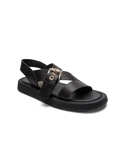 Forever and Always Shoes Women's Roven Leather Sandal