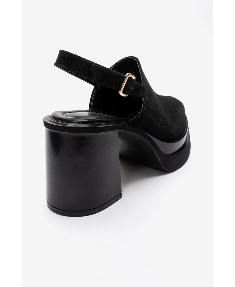 Prologue Shoes Women's Bavix Block Heel Platform Sandal