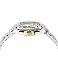 Versace Men's Tolomeo Chrono Two-Tone Stainless Steel Bracelet Watch 40x49mm