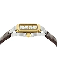 Versace Men's Greca Edge Two-Tone Stainless Steel Bracelet Watch 38x49mm