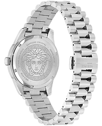 Versace Men's Apodis Silver Stainless Steel Bracelet Watch 41mm