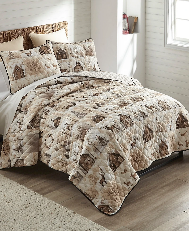 Your Lifestyle Antique Winter -Piece Quilt Set