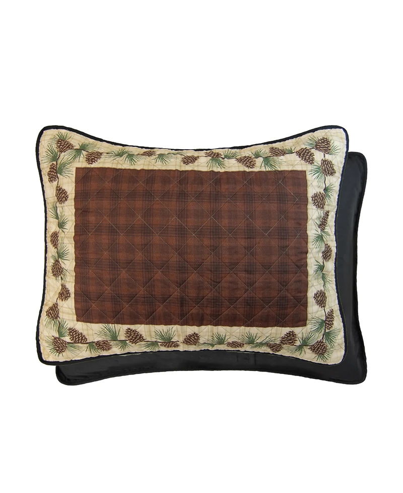Donna Sharp Pine Circle 3-Piece Quilt Set, California King