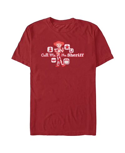Fifth Sun Men's Call Me The Sheriff Crewneck T-Shirt