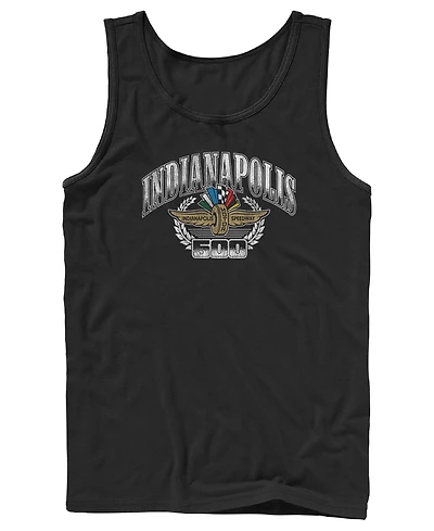 Fifth Sun Men's Indianapolis 500 Wings Logo Graphic Tank Top