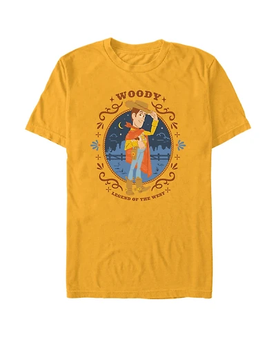 Fifth Sun Men's Toy Story Woody Vintage Portrait Graphic T-Shirt