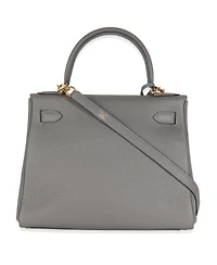 Pre-Owned HERMES Etain Clemence Retourne Kelly 28 Ghw