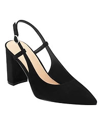 Marc Fisher Women's Vivika Block Heel Slingback Pumps