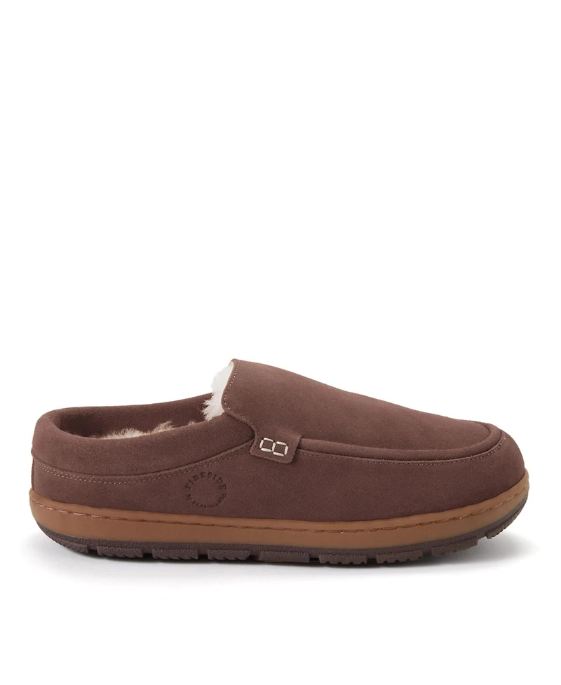 Dearfoams Men's Melbourne Rugged Clog Water Repellent Slippers