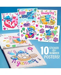 Fashion Angels Disney Stitch: Sticker By Number Portfolio Set