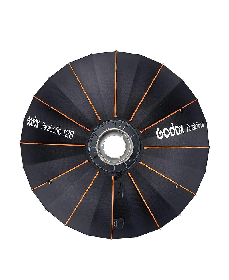 Godox 128 Parabolic Light Focusing System Kit 50-Inch Reflector for Various Strobe Lights