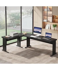 Tribesigns 83" L-Shaped Executive Desk