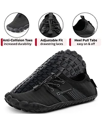 Alpine Swiss Men's Quick-Dry Water Shoes Non-Slip Lightweight Beach Barefoot Sneakers