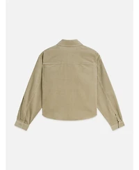 Scotch & Soda Women's Corduroy Long-Sleeve Button-Up Shirt