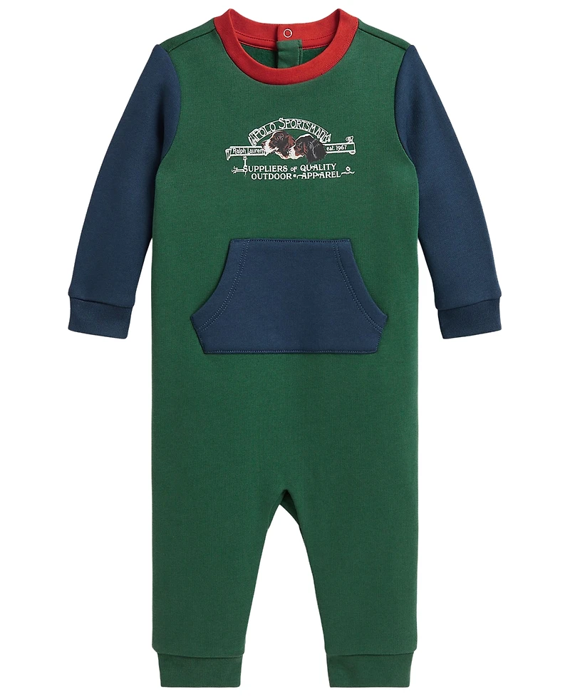 Polo Ralph Lauren Baby Boys' Polo Sportsman Fleece Coverall