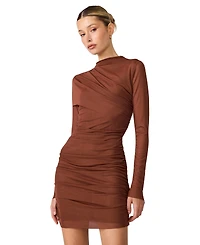 Steve Madden Women's Catrina Long-Sleeve Body-Con Dress