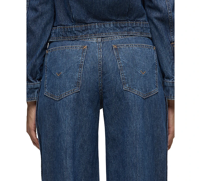 Hudson Jeans Women's James High-Waisted Wide-Leg