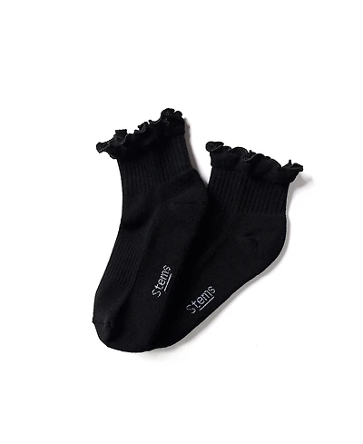 Stems Women's Ruffle Twist Ankle Socks