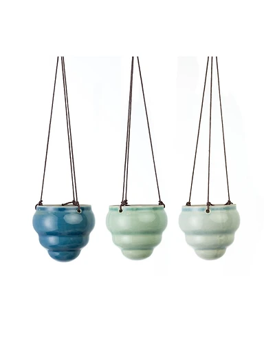 Burgon & Ball Burgon and Ball, Hanging Baby Bombini Trio Vases