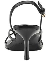 Marc Fisher Women's Derisa Square Toe Slingback Dress Sandals