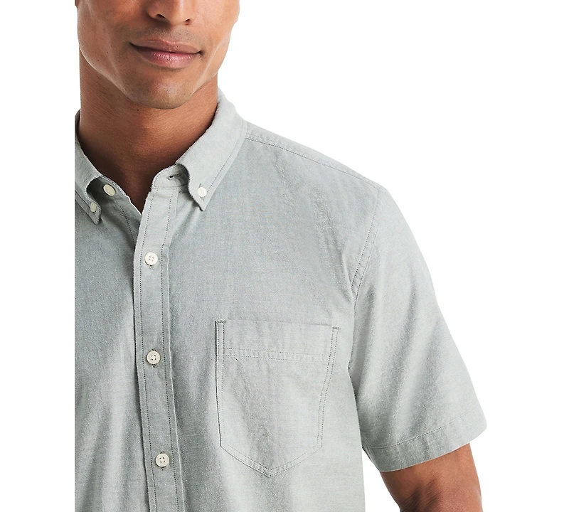 Nautica Men's Oxford Short-Sleeve Shirt