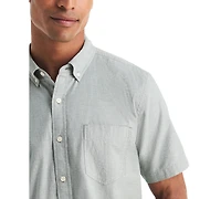 Nautica Men's Oxford Short-Sleeve Shirt